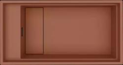 Elleci - Mosogatótálca Dialogo 360 Workstation Keratek K83 Clay arany tartozékokkal (LKD36083GLD)