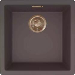 Elleci - Mosogatótálca Zen 102 Keratek K87 Cocoa bronz tartozékokkal (LKZ10287BRZ)