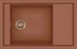 Elleci - Mosogatótálca Sintesi 305 Keratek K83 Clay bronz tartozékokkal (LKS30583BRZ)