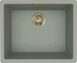 Elleci - Mosogatótálca Zen 105 Keratek K82 Sage Green arany tartozékokkal (LKZ10582GLD)