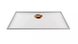 Elleci - Mosogatótálca Essenza 70 68, 2x38, 2 Keratek 1 m. K96 White bronz tartozékkal (LKES7096BRZ)