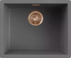 Elleci - Mosogatótálca Zen 105 Keratek K99 Dark Grey bronz tartozékokkal (LKZ10599BRZ)