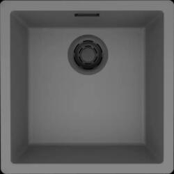 Elleci - Mosogatótálca Zen-F 102 Keratek K99 Dark Grey fekete tartozékokkal (LKZ10299F01BKM)