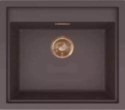 Elleci - Mosogatótálca Sintesi 105 Keratek K87 Cocoa bronz tartozékokkal (LKS10587BRZ)