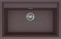 Elleci - Mosogatótálca Sintesi 130 Keratek K87 Cocoa inox tartozékokkal (LKS13087)