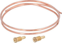 RÉZCSŐ KÉSZLET ø 4x1 mm - 1 m