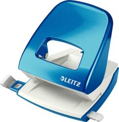 Leitz Perforator metalic, 30 coli, LEITZ 5008 - albastru metalizat (L-50081036) - officeclass