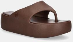 Melissa flip-flop MELISSA FREE PLATFORM THONG AD barna, női, platformos, M 36088 BE885 - barna Női 40