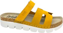 Dr Feet Papuci Dr Feet 9018 galben mustar - dama