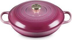 Le Creuset Oală Gourmet Signature scundă 30 cm de culoarea coacăzei (21180304394450)