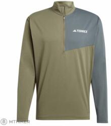 Adidas TERREX Multi 1/2 Zip pulóver, olive strata (M)