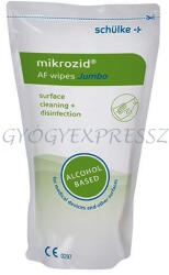 MIKROZID AF JUMBO WIPES Felületfertőtlenítő kendő utántöltő 220 lapos (MG 30629)