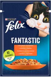 FELIX Fantastic Macskaeledel Nedves Tasakok Csirke Paradicsom 26x85g