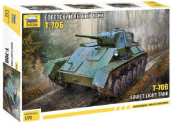 Zvezda T-70 Soviet light tank 1/72 (5078)