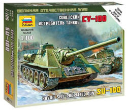 Zvezda SU-100 Soviet Self-Propelled Gun 1: 100 (6211)