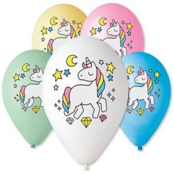  Léggömb, 30 cm, unikornis (1020011-PRINTUNIKORNIS) - kellekanyagonline