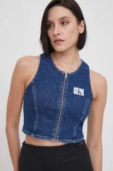 Calvin Klein Jeans farmer top sötétkék - sötétkék L - answear - 16 990 Ft
