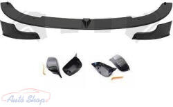 BMW E60 , E61 M-Tech , M-Packet M-es Fényes fekete első Lippe , Spoiler Toldat 2003-2010