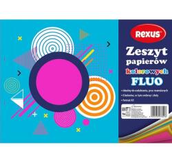 Beniamin Rexus Prémium kivágó lapok FLUO színben - 8 lap - A5 méret (IMO-BEN-607829)
