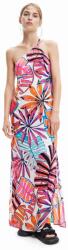 Desigual ruha fehér, maxi, egyenes - fehér S