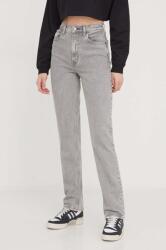 Abercrombie & Fitch farmer női, magas derekú - szürke 30 - answear - 37 990 Ft