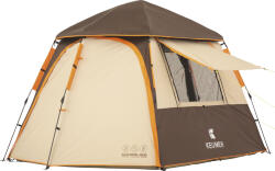 Keumer Cort Camping Automat Bej 3 Anotimpuri pentru 4 Persoane 330x220x170cm 11233 (11233) Cort