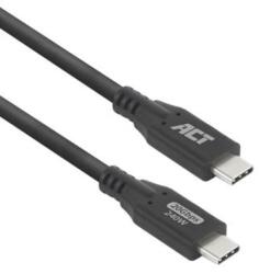ACT Кабел USB-C - USB-C, 1 м / USB4, 20Gbps, 240W (EWENT-ACT-CAB-AC7421) - megamag