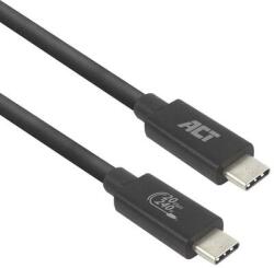ACT Кабел USB-C - USB-C, 2 м / USB4, 20Gbps, 240W, сертифициран USB-IF (EWENT-ACT-CAB-AC7432) - megamag