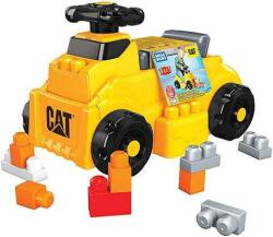Mattel Fisher-Price: Caterpillar bébitaxi és építőjáték - Mega Bloks (HDJ29)