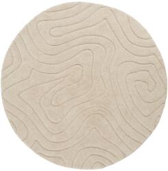 Jotex Bézs színű kerek szőnyeg SHIV 200 cm (1749943-01-200)