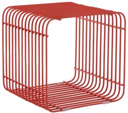 Jotex Piros fém tároló asztal POCO 40 x 40 cm (1745393-01-0)