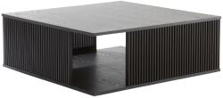 Jotex Fekete fa dohányzóasztal Sion 100 x 100 cm (1669382-02-0)
