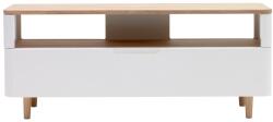 Unique Furniture Fehérre lakkozott TV állvány Unique Furniture Amalfi 120 x 40 cm (UF-36372231)