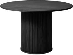 Unique Furniture Fekete tölgy étkezőasztal Unique Furniture Nola 120 cm (UF-46204640)