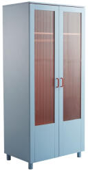 Jotex Kék-piros lakkozott szekrény BIBBI 180 x 80 cm (1778682-01-0)