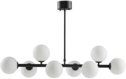 Jotex Fekete-fehér üveg függőlámpa EKMAN 104 cm (2117261-01-0)