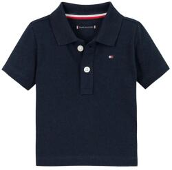 Tommy Hilfiger gyerek póló sötétkék, sima, KN0KN02030 - sötétkék 86