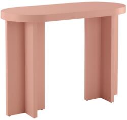 Jotex Rózsaszín lakkozott íróasztal CRUZ MINI 100 x 50 cm (1818253-01-0)