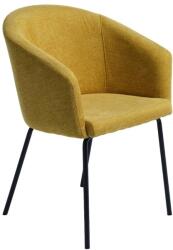Unique Furniture Mustársárga kárpitozott étkezőszék Unique Furniture Easton (UF-34690002)