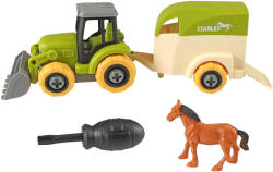 Rappa Csavaros traktor rakodó pótkocsival lovak számára 25cm