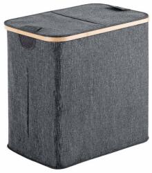 Gedy 133808 Coș de rufe Yoshi 53 x 51 x 34 cm , bambus, gri