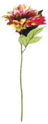 4-Home Floare artificială Dahlia roz-galbenă, 68 cm
