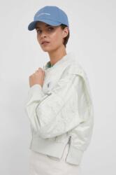 Calvin Klein Jeans bomber dzseki női, fehér, átmeneti - szürke XL