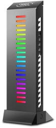 Deepcool Videókártya tartó - GH-01 A-RGB (Fekete, RGB, állítható magasság, max. terhelhetőség: 5 kg) (GH-01 A-RGB) - securezone