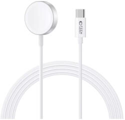 Tech-Protect UltraBoost Apple Watch töltő Type-C csatlakozóval, White - ionstore
