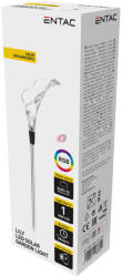 Entac Színváltós szolár virág lámpa - kála - 1 RGB LED (EGSL-SS1LL80)