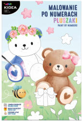 DERFORM Festés számok szerint gyerekeknek, macis, Kidea (DFM-OMNMIKA)