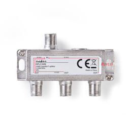 Nedis F elosztó 1-be - 3-ki, 5 - 2400 MHz | 6, 5 dB, SSPL310ME (SSPL310ME) - berczitech