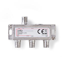 Nedis F elosztó 1-be - 3-ki, 5 - 2400 MHz | 6, 5 dB, SSPL310ME