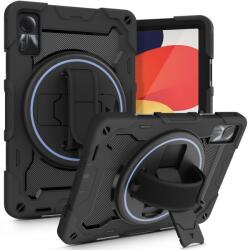 Tech-Protect 360 fokos TECH-PROTECT masszív tok, amely kompatibilis a Xiaomi Redmi Pad SE 11 hüvelykes fekete készülékkel